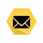 email envelope icon black and yellow color png removebg preview